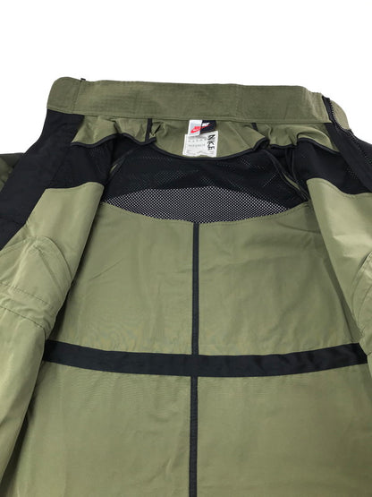 【中古品】【メンズ】 SACAI サカイ × NIKE ナイキ NRG TRENCH JACKET OLIVE DQ9028-222 トレンチ ジャケット アウター 140-260814-rt-27-tagh サイズ：M カラー：オリーブ 万代Net店