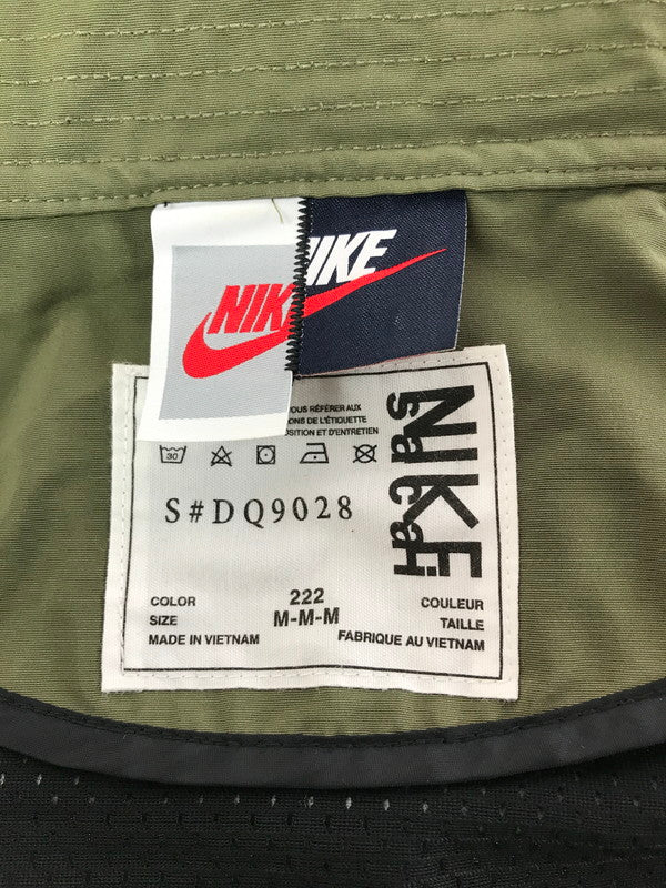 【中古品】【メンズ】 SACAI サカイ × NIKE ナイキ NRG TRENCH JACKET OLIVE DQ9028-222 トレンチ ジャケット アウター 140-260814-rt-27-tagh サイズ：M カラー：オリーブ 万代Net店