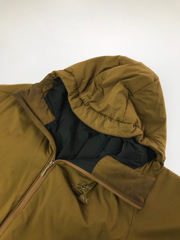 【中古品】【メンズ】 ARC'TERYX アークテリクス ATOM AR HOODY 24105 アトム エーアール フーディー アウター 144-260814-rt-21-tagh サイズ：XL カラー：ブラウン 万代Net店