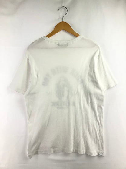 【中古品】【メンズ】 HYSTERIC GLAMOUR ヒステリックグラマー ROCK W YOU TEE WHITE 02241CT23 ロングスリーブ Tシャツ トップス 長袖Tシャツ 140-260813-rt-14-tagh サイズ：XL カラー：ホワイト 万代Net店