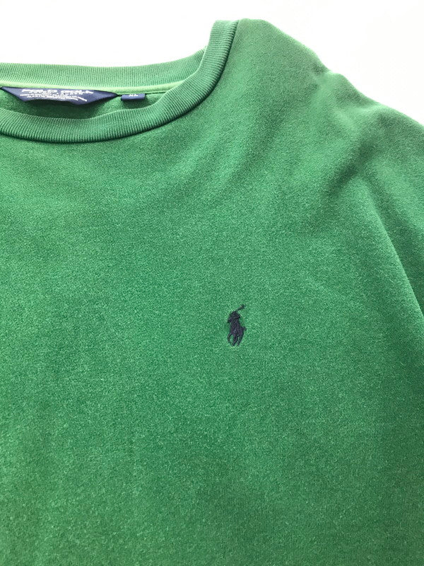 【中古品】【メンズ】 POLO GOLF ポロ ゴルフ CREW NECK SWEATSHIRT GREEN クルーネック スウェットシャツ トレーナー トップス 146-260813-rt-16-tagh サイズ：XL カラー：グリーン 万代Net店