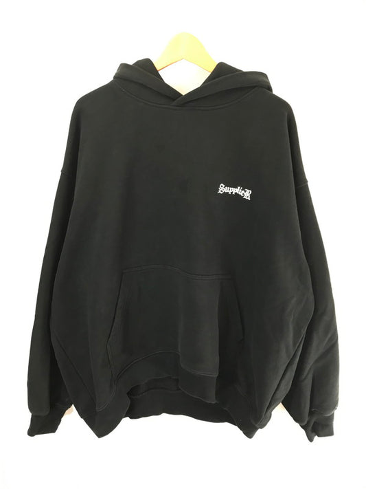 【中古品】【メンズ】 SUPPLIER サプライヤー BLACK LINE STONE HOODIE BLACK ブラック ライン ストーン フーディー パーカー トップス 142-260813-rt-18-tagh サイズ：XL カラー：ブラック 万代Net店