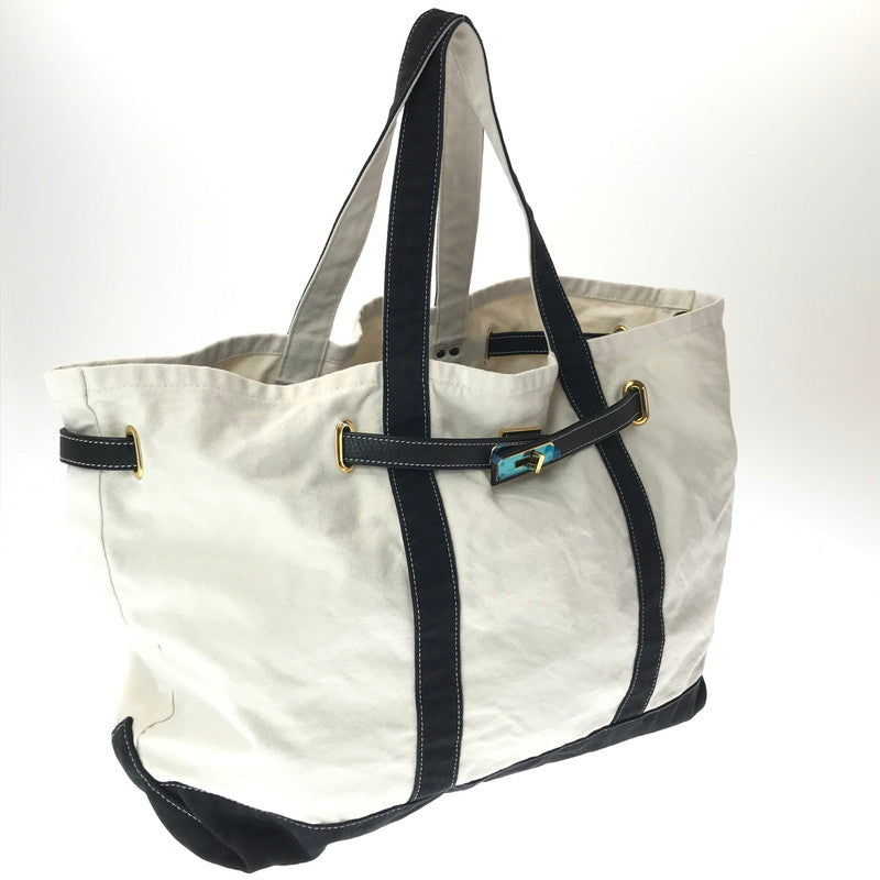 【中古品】【レディース】 SITA PARANTICA シータパランティカ TOTE BAG トートバッグ カバン 188-261017-na-10-tagh カラー：ホワイト 万代Net店