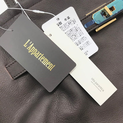 【中古品】【メンズ】 SITA PARANTICA シータ パランティカ LEATHER TOTE BAG BROWN レザー トート バッグ カバン 188-260904-rt-25-tagh カラー：ブラウン 万代Net店