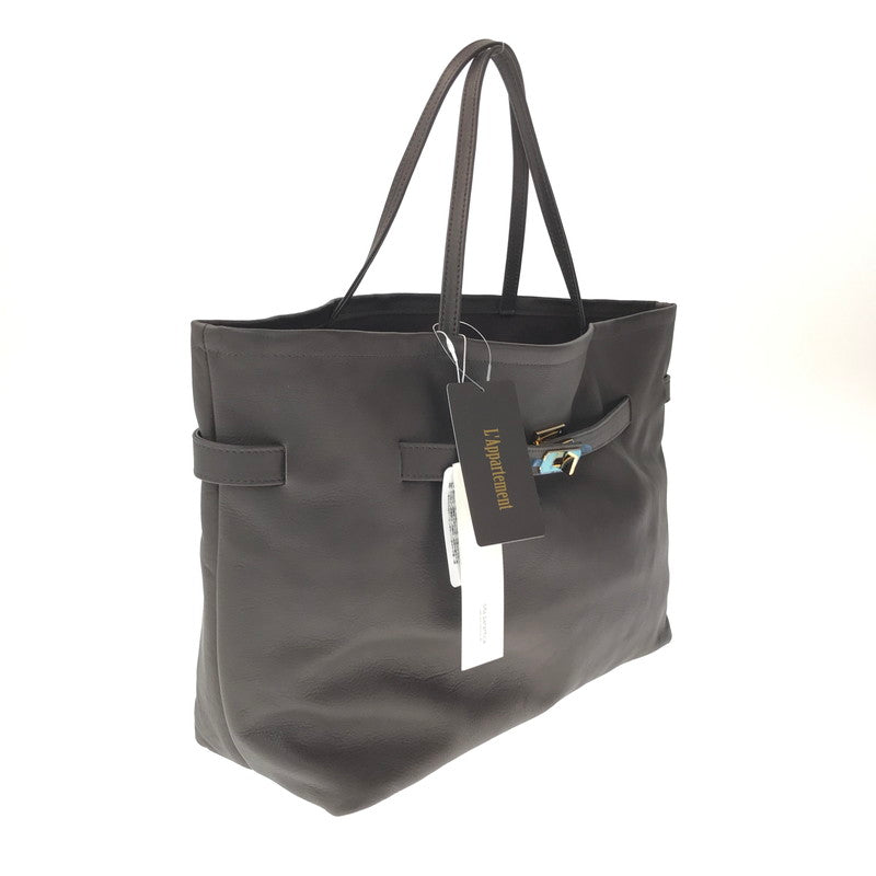 【中古品】【メンズ】 SITA PARANTICA シータ パランティカ LEATHER TOTE BAG BROWN レザー トート バッグ カバン 188-260904-rt-25-tagh カラー：ブラウン 万代Net店