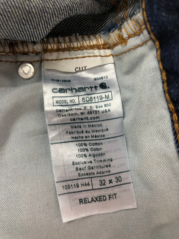 【中古品】【メンズ】 CARHARTT カーハート DENIM PANTS カーハート デニム パンツ ジーンズ ボトムス 156-260816-rt-23-tagh サイズ：32 30 カラー：インディゴ 万代Net店