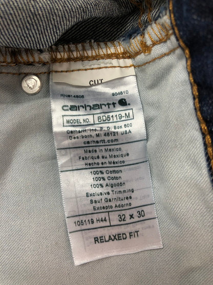 【中古品】【メンズ】 CARHARTT カーハート DENIM PANTS カーハート デニム パンツ ジーンズ ボトムス 156-260816-rt-23-tagh サイズ：32 30 カラー：インディゴ 万代Net店