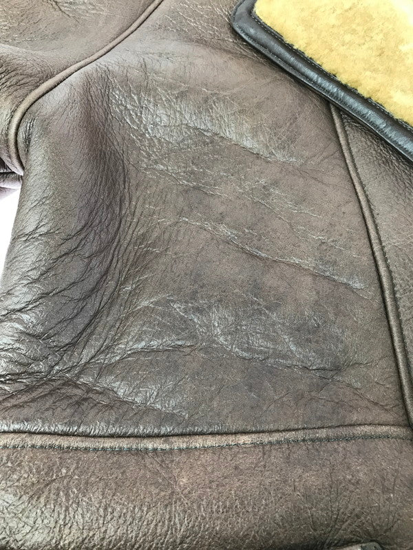 【中古品】【メンズ】 TEODEM テオデム BOA MOUTON JACKET BROWN ボア ムートン ジャケット アウター 146-260814-rt-26-tagh サイズ：L カラー：ブラン 万代Net店
