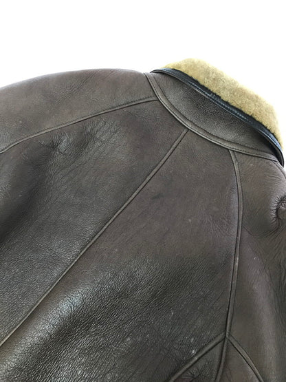 【中古品】【メンズ】 TEODEM テオデム BOA MOUTON JACKET BROWN ボア ムートン ジャケット アウター 146-260814-rt-26-tagh サイズ：L カラー：ブラン 万代Net店