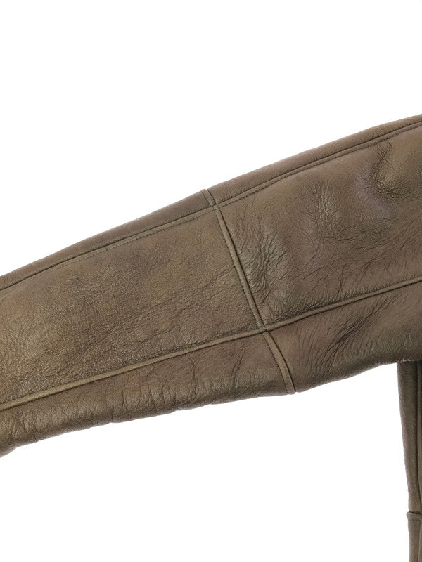 【中古品】【メンズ】 TEODEM テオデム BOA MOUTON JACKET BROWN ボア ムートン ジャケット アウター 146-260814-rt-26-tagh サイズ：L カラー：ブラン 万代Net店