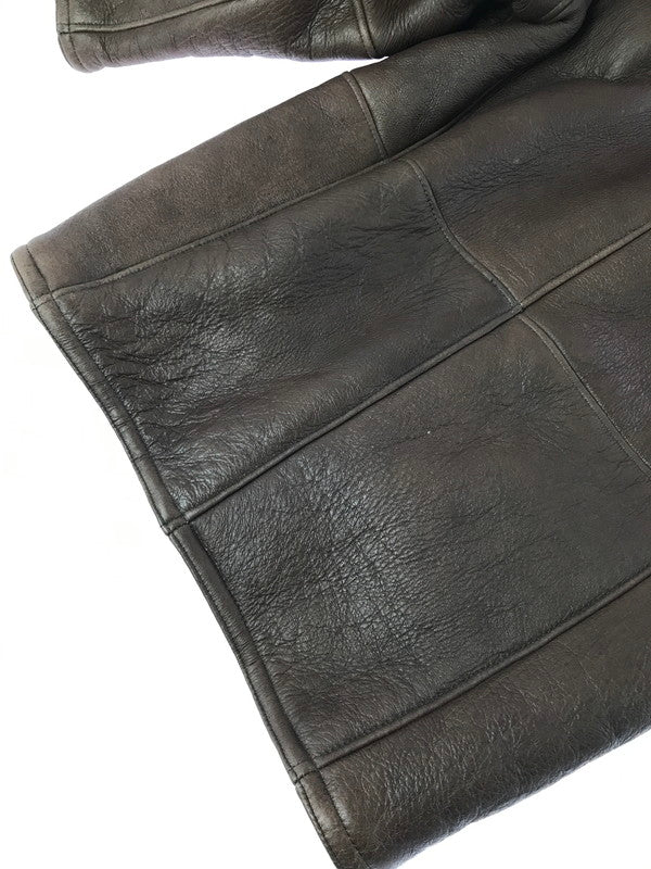 【中古品】【メンズ】 TEODEM テオデム BOA MOUTON JACKET BROWN ボア ムートン ジャケット アウター 146-260814-rt-26-tagh サイズ：L カラー：ブラン 万代Net店