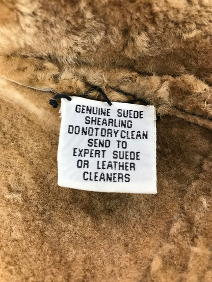 【中古品】【メンズ】 TEODEM テオデム BOA MOUTON JACKET BROWN ボア ムートン ジャケット アウター 146-260814-rt-26-tagh サイズ：L カラー：ブラン 万代Net店