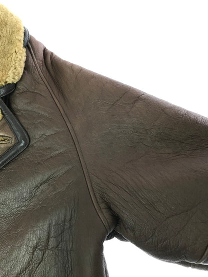 【中古品】【メンズ】 TEODEM テオデム BOA MOUTON JACKET BROWN ボア ムートン ジャケット アウター 146-260814-rt-26-tagh サイズ：L カラー：ブラン 万代Net店