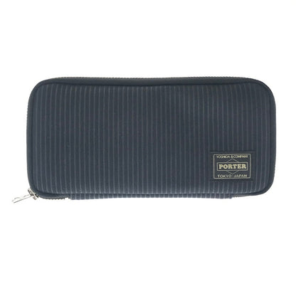 【中古品】【メンズ】 PORTER ポーター DRAWING LOMG WALLET 650-09780-10 ドローイング ロングウォレット 財布 200-260818-rt-33-tag カラー：ブラック 万代Net店