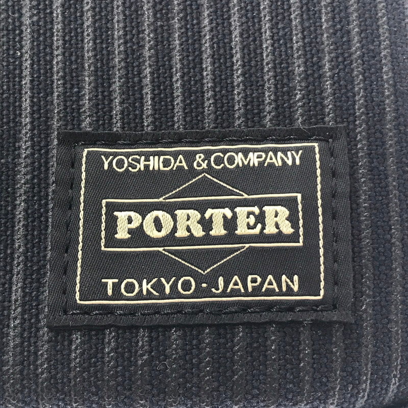 【中古品】【メンズ】 PORTER ポーター DRAWING LOMG WALLET 650-09780-10 ドローイング ロングウォレット 財布 200-260818-rt-33-tag カラー：ブラック 万代Net店