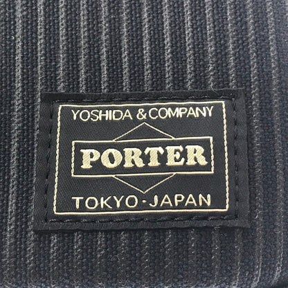 【中古品】【メンズ】 PORTER ポーター DRAWING LOMG WALLET 650-09780-10 ドローイング ロングウォレット 財布 200-260818-rt-33-tag カラー：ブラック 万代Net店