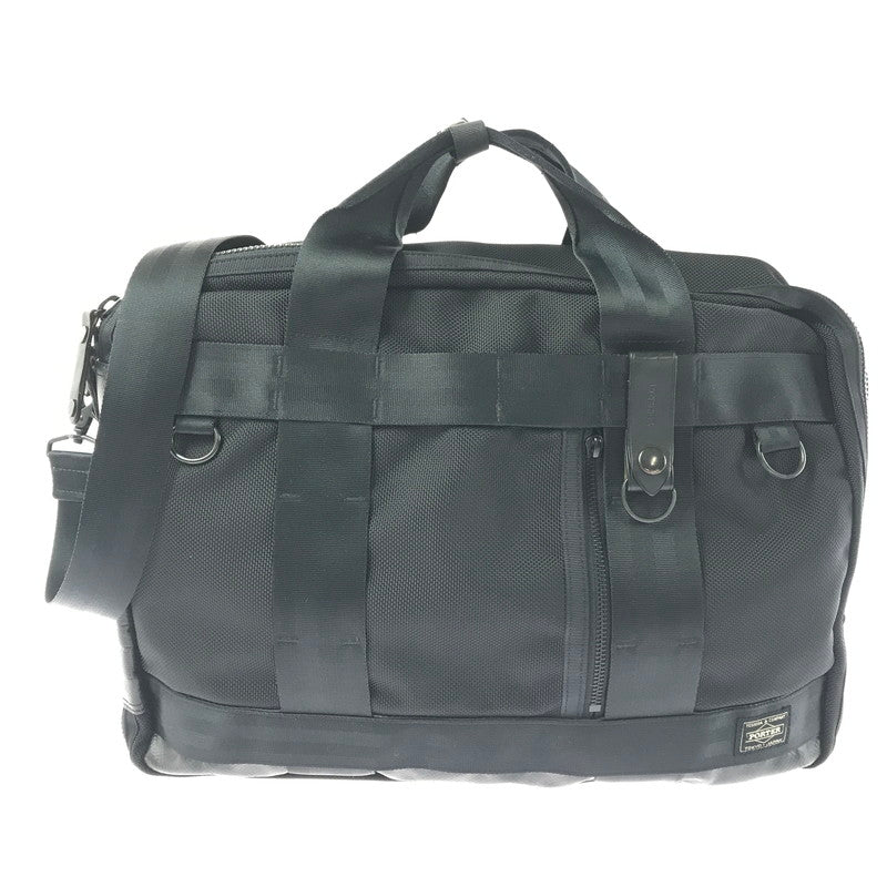 【中古品】【メンズ】 PORTER HEAT 3WAY BRIEFCASE 703-06980 ヒート ３ウェイ ブリーフケース ビジネスバッグ カバン 188-260827-ki-08-tagh カラー：ブラック 万代Net店