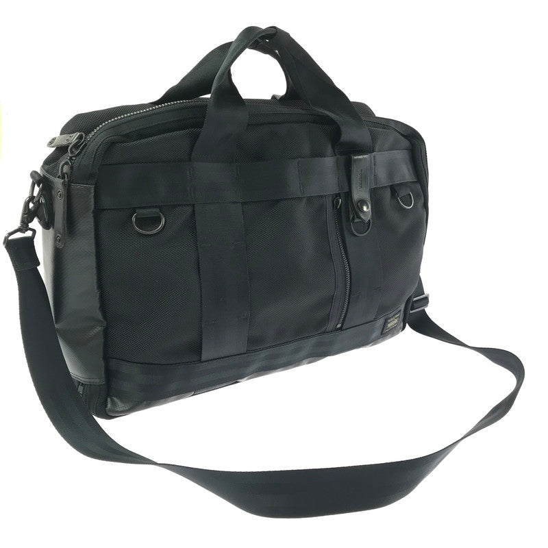 【中古品】【メンズ】 PORTER HEAT 3WAY BRIEFCASE 703-06980 ヒート ３ウェイ ブリーフケース ビジネスバッグ カバン 188-260827-ki-08-tagh カラー：ブラック 万代Net店