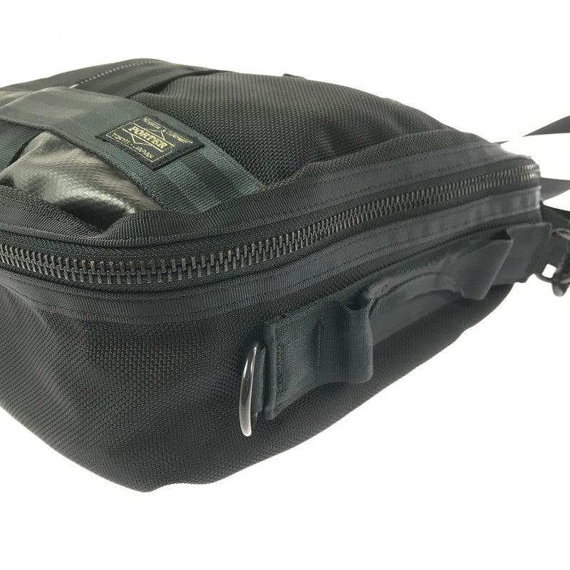 【中古品】【メンズ】 PORTER HEAT 3WAY BRIEFCASE 703-06980 ヒート ３ウェイ ブリーフケース ビジネスバッグ カバン 188-260827-ki-08-tagh カラー：ブラック 万代Net店