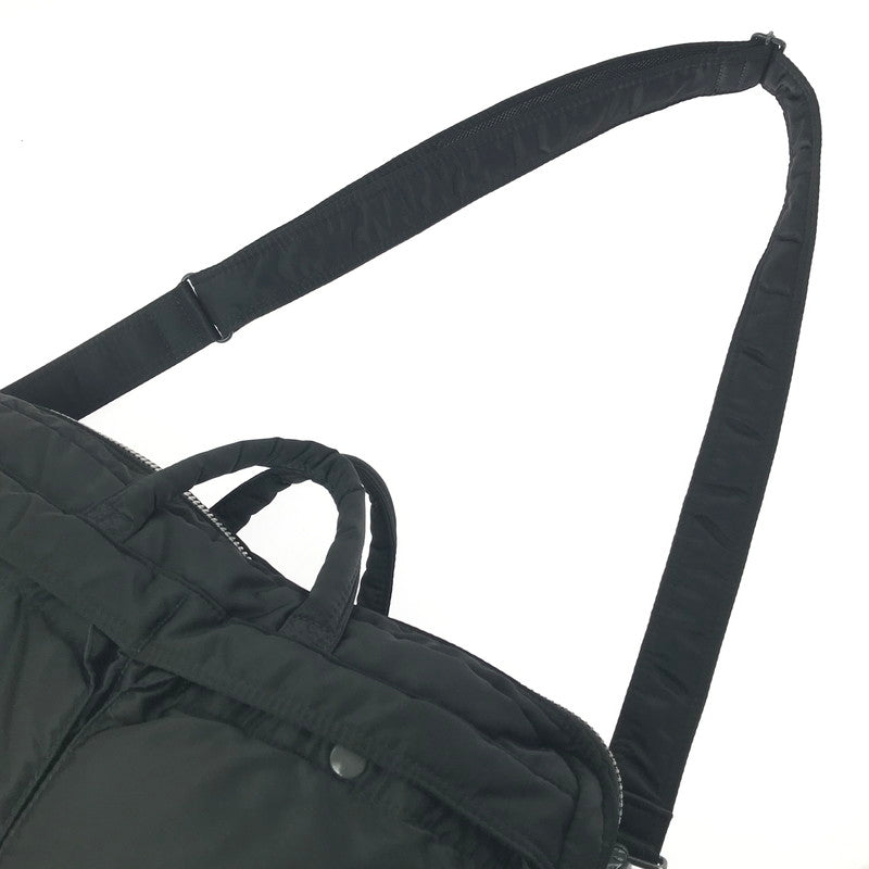【中古品】【メンズ】 PORTER TANKER 2WAY SHOULDER BAG タンカー 2ウェイ ショルダーバッグ カバン 188-260827-ki-07-tagh カラー：ブラック 万代Net店