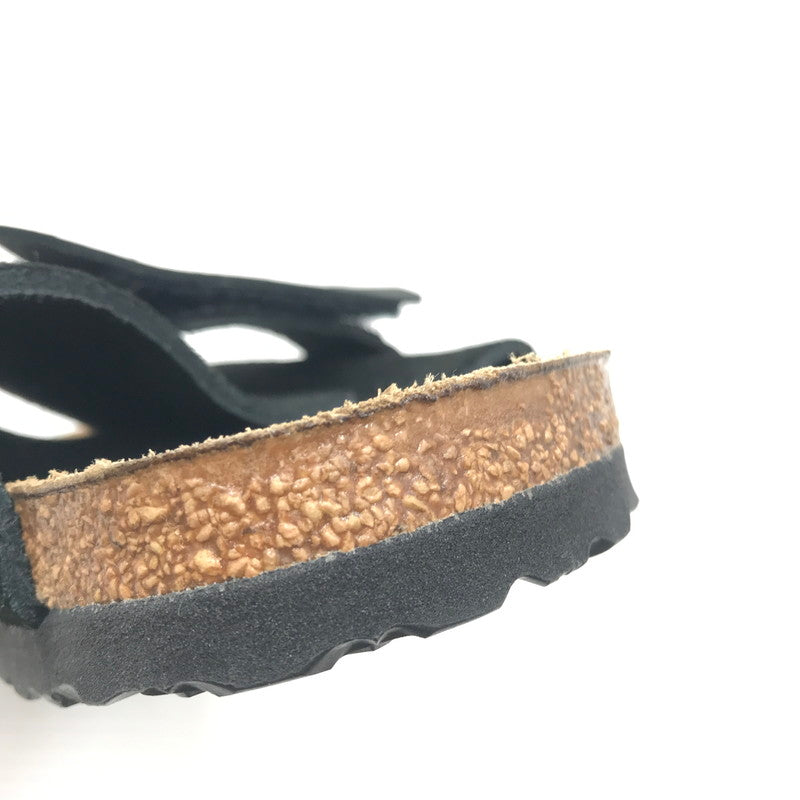 【中古品】【メンズ】 BIRKENSTOCK ビルケンシュトック KYOTO SUEDE SANDAL BLACK キョウト スエード サンダル 靴 164-260815-rt-30-tagh サイズ：26ｃｍ 40 カラー：ブラック 万代Net店