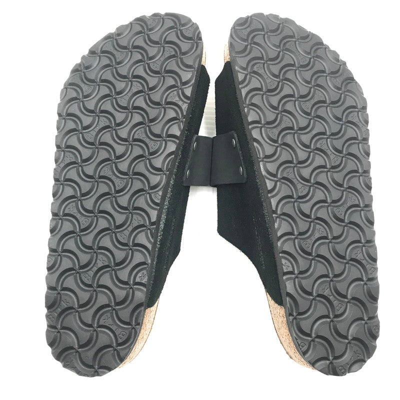 【中古品】【メンズ】 BIRKENSTOCK ビルケンシュトック KYOTO SUEDE SANDAL BLACK キョウト スエード サンダル 靴 164-260815-rt-30-tagh サイズ：26ｃｍ 40 カラー：ブラック 万代Net店