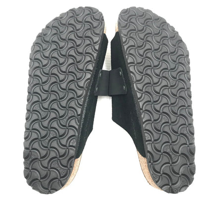 【中古品】【メンズ】 BIRKENSTOCK ビルケンシュトック KYOTO SUEDE SANDAL BLACK キョウト スエード サンダル 靴 164-260815-rt-30-tagh サイズ：26ｃｍ 40 カラー：ブラック 万代Net店
