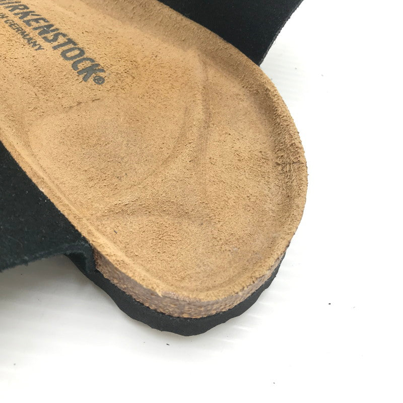 【中古品】【メンズ】 BIRKENSTOCK ビルケンシュトック KYOTO SUEDE SANDAL BLACK キョウト スエード サンダル 靴 164-260815-rt-30-tagh サイズ：26ｃｍ 40 カラー：ブラック 万代Net店