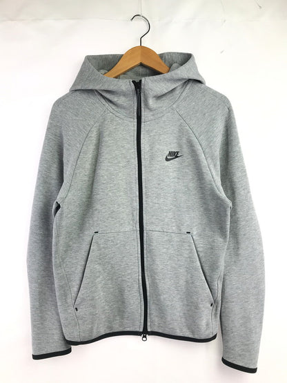 【中古品】【メンズ】 NIKE ナイキ TECH FLEECE FULL ZIP HOODIE 928484-063 テック フリース フルジップ フーディー パーカー トップス 148-260814-rt-07-tagh サイズ：M カラー：グレー 万代Net店