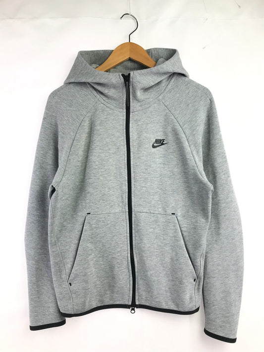 【中古品】【メンズ】 NIKE ナイキ TECH FLEECE FULL ZIP HOODIE 928484-063 テック フリース フルジップ フーディー パーカー トップス 148-260814-rt-07-tagh サイズ：M カラー：グレー 万代Net店
