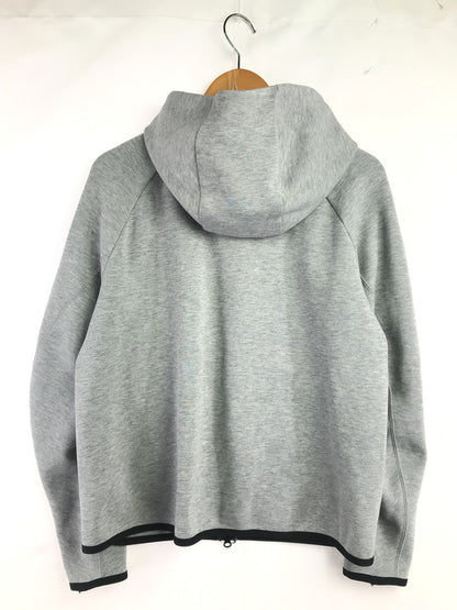 【中古品】【メンズ】 NIKE ナイキ TECH FLEECE FULL ZIP HOODIE 928484-063 テック フリース フルジップ フーディー パーカー トップス 148-260814-rt-07-tagh サイズ：M カラー：グレー 万代Net店