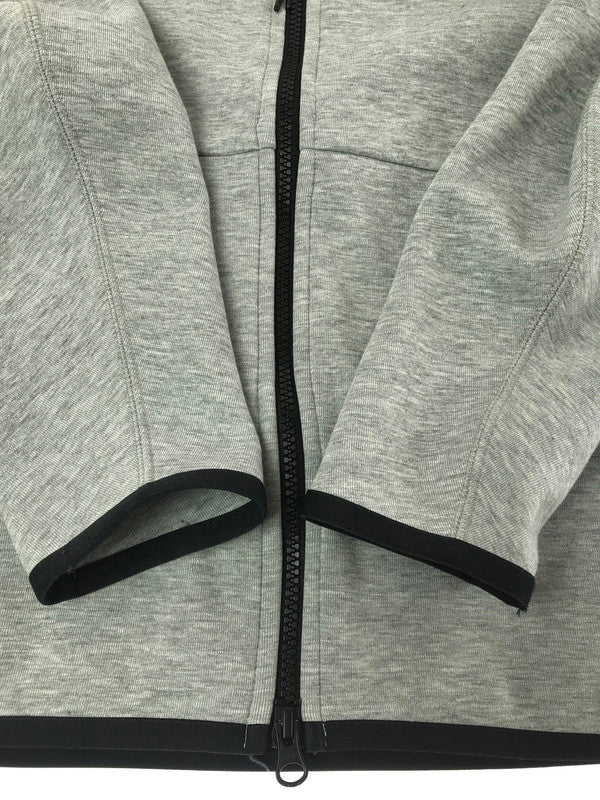 【中古品】【メンズ】 NIKE ナイキ TECH FLEECE FULL ZIP HOODIE 928484-063 テック フリース フルジップ フーディー パーカー トップス 148-260814-rt-07-tagh サイズ：M カラー：グレー 万代Net店