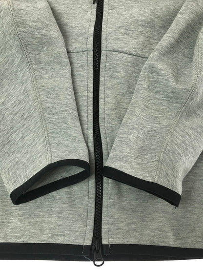 【中古品】【メンズ】 NIKE ナイキ TECH FLEECE FULL ZIP HOODIE 928484-063 テック フリース フルジップ フーディー パーカー トップス 148-260814-rt-07-tagh サイズ：M カラー：グレー 万代Net店