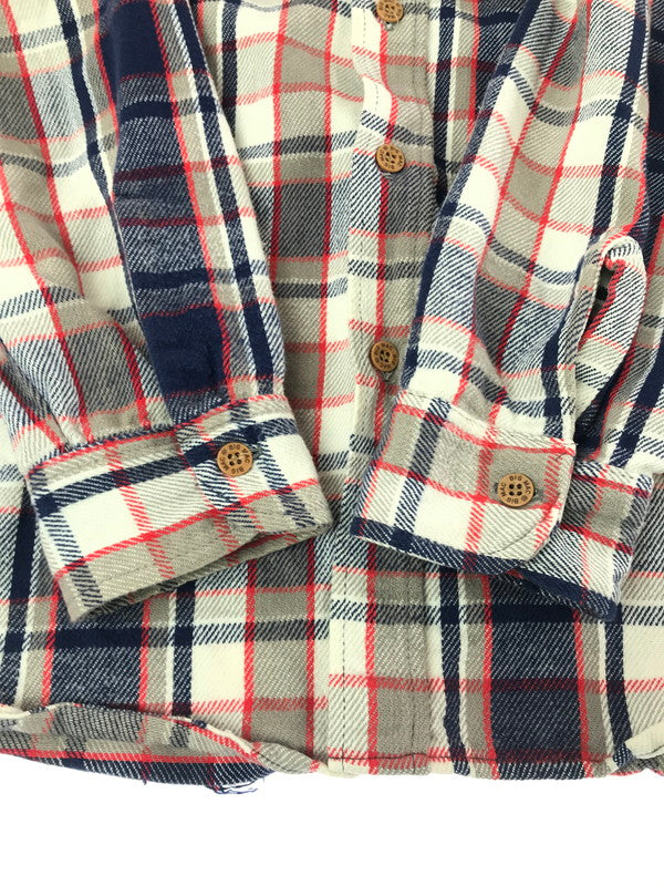 【中古品】【メンズ】 BIG MAC JC PENNY ビック マック ジェーシー ペニー 70's HEAVY FLANNEL SHIRT 70年代 ヘビー フランネル シャツ トップス 146-260814-rt-05-tagh サイズ：XL カラー：マルチカラー 万代Net店