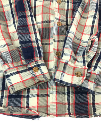 【中古品】【メンズ】 BIG MAC JC PENNY ビック マック ジェーシー ペニー 70's HEAVY FLANNEL SHIRT 70年代 ヘビー フランネル シャツ トップス 146-260814-rt-05-tagh サイズ：XL カラー：マルチカラー 万代Net店