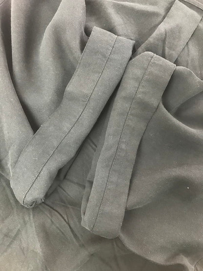 【中古品】【メンズ】 POLO BY RALPH LAUREN ポロバイラルフローレン 90's CALDWELL SILK&COTTON OPEN COLLAR S/S SHIRT 半袖シャツ 開襟シャツ 146-260814-rt-03-tagh サイズ：XL カラー：ブラック 万代Net店