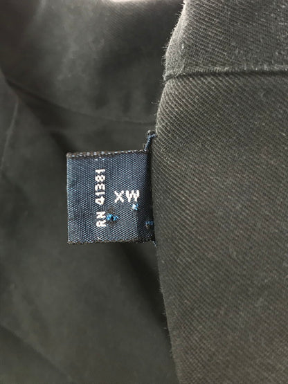 【中古品】【メンズ】 POLO BY RALPH LAUREN ポロバイラルフローレン 90's CALDWELL SILK&COTTON OPEN COLLAR S/S SHIRT 半袖シャツ 開襟シャツ 146-260814-rt-03-tagh サイズ：XL カラー：ブラック 万代Net店
