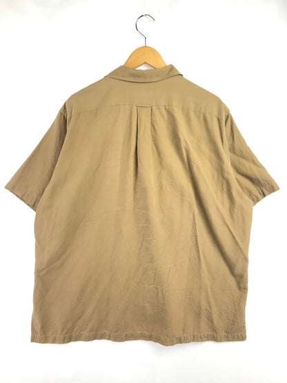 【中古品】【メンズ】 POLO BY RALPH LAUREN ポロバイラルフローレン 90's CALDWELL SILK&COTTON OPEN COLLAR S/S SHIRT 半袖シャツ 開襟シャツ 146-260814-rt-02-tagh サイズ：XL カラー：ベージュ 万代Net店