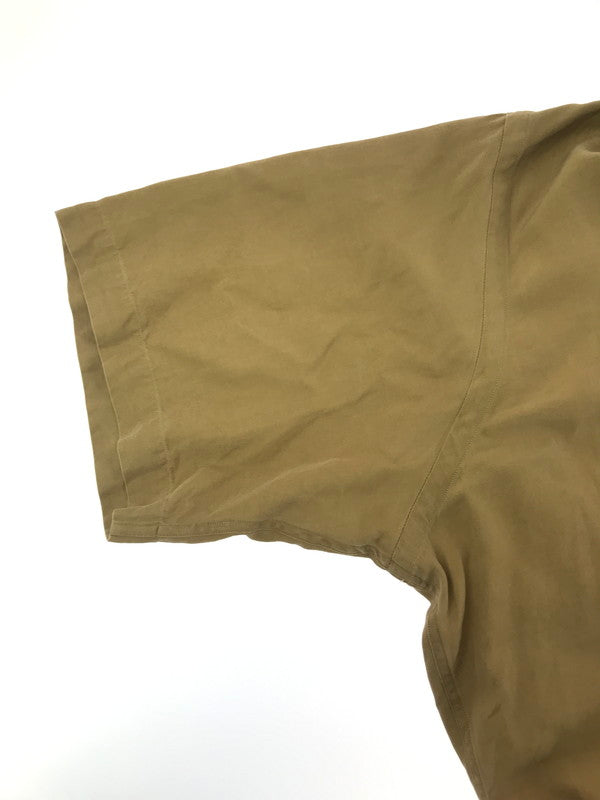 【中古品】【メンズ】 POLO BY RALPH LAUREN ポロバイラルフローレン 90's CALDWELL SILK&COTTON OPEN COLLAR S/S SHIRT 半袖シャツ 開襟シャツ 146-260814-rt-02-tagh サイズ：XL カラー：ベージュ 万代Net店