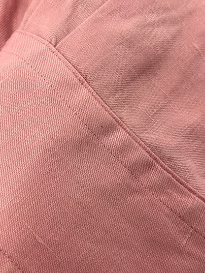 【中古品】【メンズ】 POLO BY RALPH LAUREN ポロバイラルフローレン CALDWELL SILK&LINEN OPEN COLLAR L/S SHIRT ロングスリーブ シャツ トップス 146-260814-rt-04-tagh サイズ：S カラー：ピンク 万代Net店