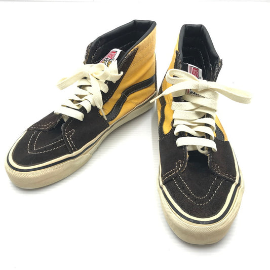 【現状渡し品】【メンズ】 VANS バンズ OFF THE WALL SK8-HI YELLOW オフ ザ ウォール エスケーエイト-ハイ スニーカー 靴 164-260815-rt-29-tagh サイズ：不明 下記参照 カラー：イエロー 万代Net店
