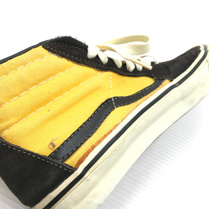 【現状渡し品】【メンズ】 VANS バンズ OFF THE WALL SK8-HI YELLOW オフ ザ ウォール エスケーエイト-ハイ スニーカー 靴 164-260815-rt-29-tagh サイズ：不明 下記参照 カラー：イエロー 万代Net店
