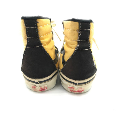 【現状渡し品】【メンズ】 VANS バンズ OFF THE WALL SK8-HI YELLOW オフ ザ ウォール エスケーエイト-ハイ スニーカー 靴 164-260815-rt-29-tagh サイズ：不明 下記参照 カラー：イエロー 万代Net店