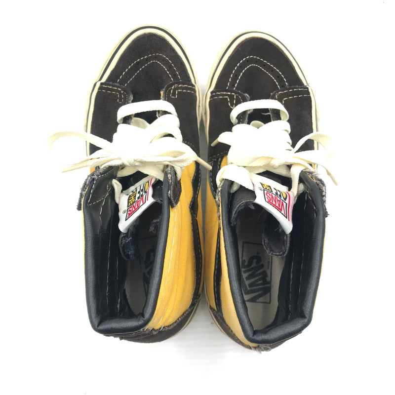 【現状渡し品】【メンズ】 VANS バンズ OFF THE WALL SK8-HI YELLOW オフ ザ ウォール エスケーエイト-ハイ スニーカー 靴 164-260815-rt-29-tagh サイズ：不明 下記参照 カラー：イエロー 万代Net店