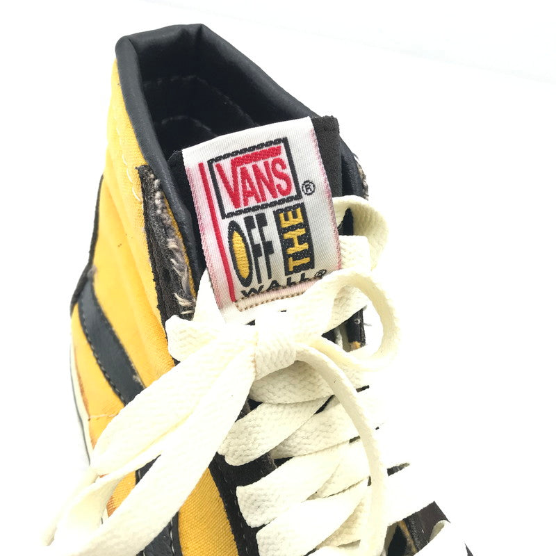 【現状渡し品】【メンズ】 VANS バンズ OFF THE WALL SK8-HI YELLOW オフ ザ ウォール エスケーエイト-ハイ スニーカー 靴 164-260815-rt-29-tagh サイズ：不明 下記参照 カラー：イエロー 万代Net店