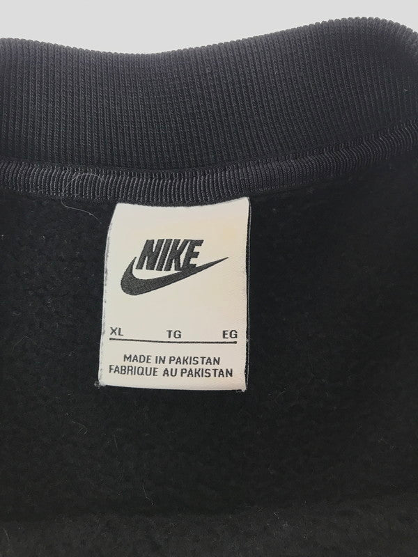 【中古品】【メンズ】 STUSSY ステューシー × NIKE ナイキ WASHED CREW SWEAT クルーネック スウェット トレーナー 142-260814-rt-06-tagh サイズ：XL カラー：ブラック 万代Net店