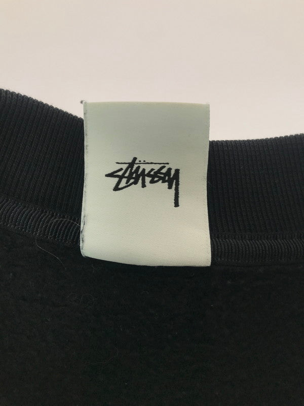 【中古品】【メンズ】 STUSSY ステューシー × NIKE ナイキ WASHED CREW SWEAT クルーネック スウェット トレーナー 142-260814-rt-06-tagh サイズ：XL カラー：ブラック 万代Net店
