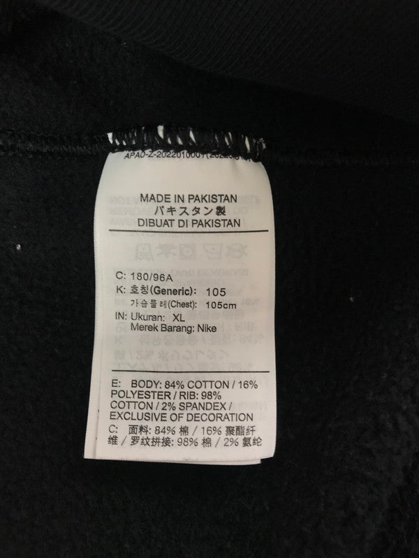 【中古品】【メンズ】 STUSSY ステューシー × NIKE ナイキ WASHED CREW SWEAT クルーネック スウェット トレーナー 142-260814-rt-06-tagh サイズ：XL カラー：ブラック 万代Net店