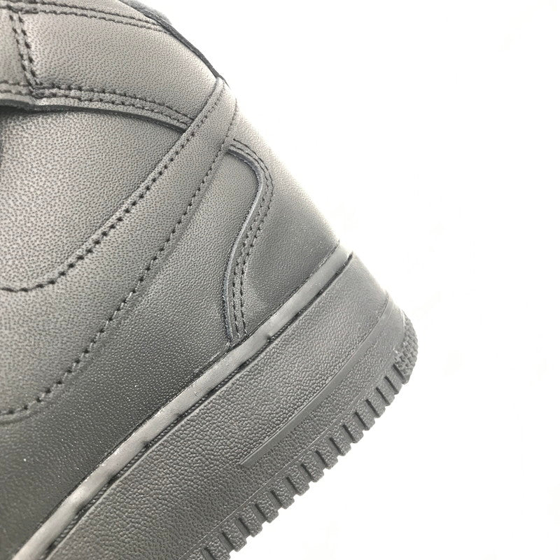【中古品】【メンズ】 NIKE ナイキ × SUPREME シュプリーム AIR FORCE 1 MID BLACK FZ8784-001 エア フォース 1 ミッド スニーカー 靴 160-260816-rt-01-tagh サイズ：27cm US9 カラー：ブラック 万代Net店