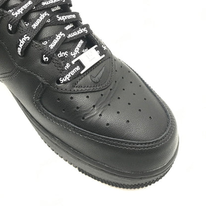 【中古品】【メンズ】 NIKE ナイキ × SUPREME シュプリーム AIR FORCE 1 MID BLACK FZ8784-001 エア フォース 1 ミッド スニーカー 靴 160-260816-rt-01-tagh サイズ：27cm US9 カラー：ブラック 万代Net店